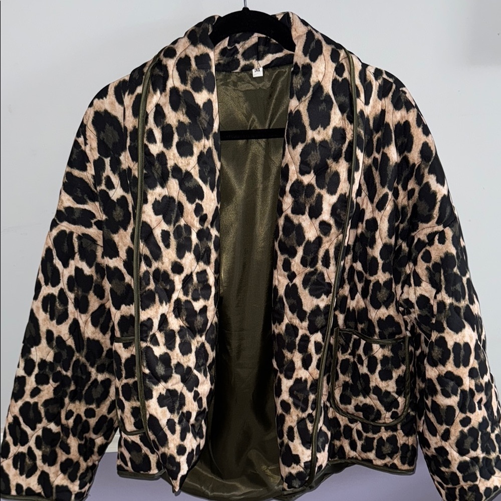 Leopard Print Women's Jacket